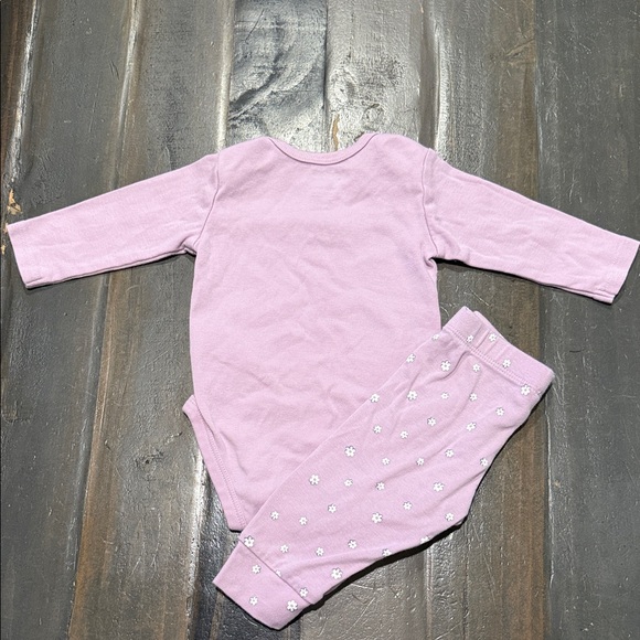 Pehr Pink Floral Kids Bodysuit Set - Picture 3 of 3